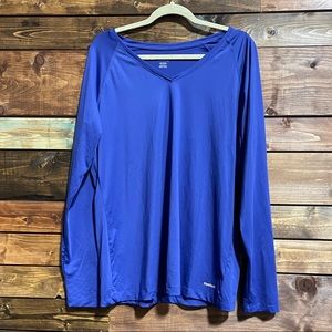 Reebok PlayDry Purple Shirt